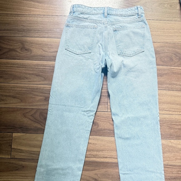 Zara 90’s Straight Leg Jeans | Size 4 | Light Wash - Picture 2 of 5